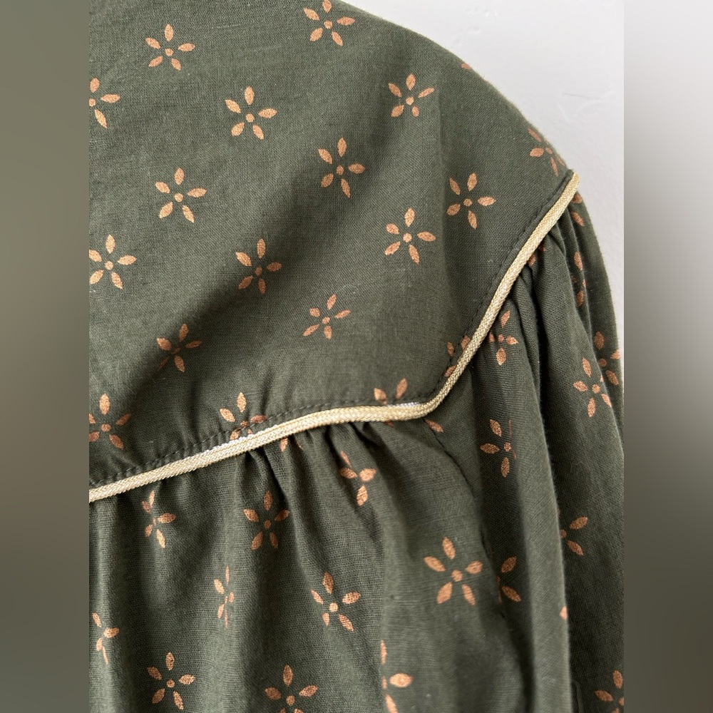 THE GREAT. Olive Green Button Down Shirt - Picture 9 of 15